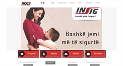 Desktop Screenshot of insig.com.al